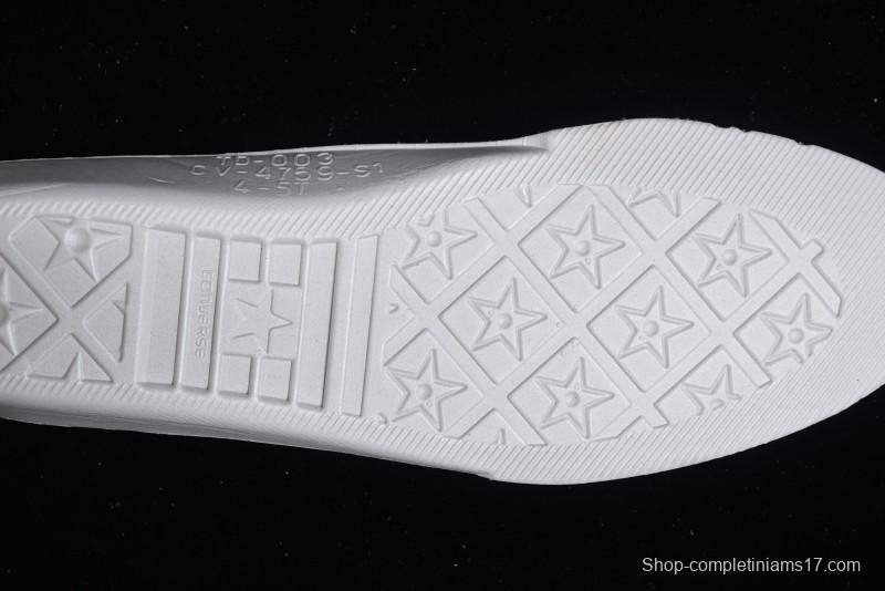 Feng Chen Wang Converse Chuck 70 Low 2-in-1 Deconstructed Canvas Sneakers - A07718C