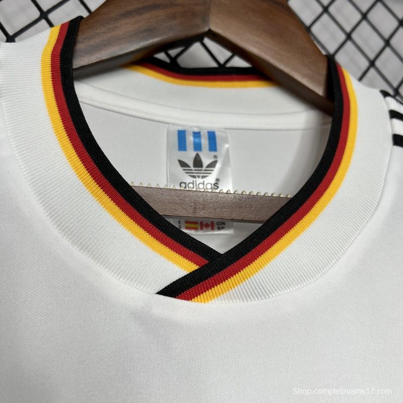 Retro 1986 Germany Home Jersey