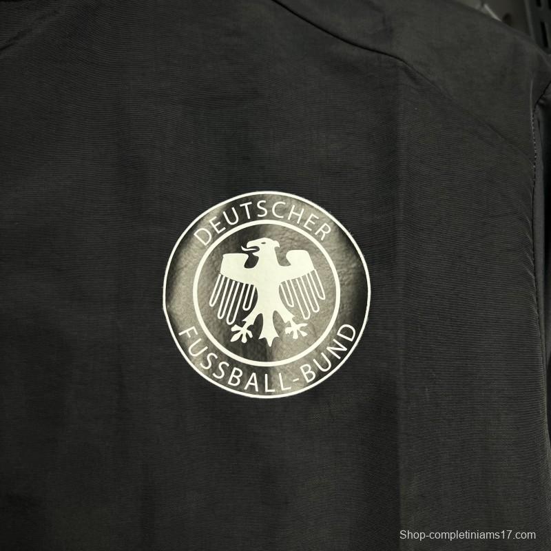 2024 Germany Black Windbreaker