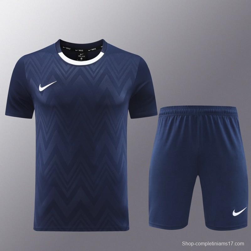 24/25 Nike Navy Short Sleeve Jersey+Shorts