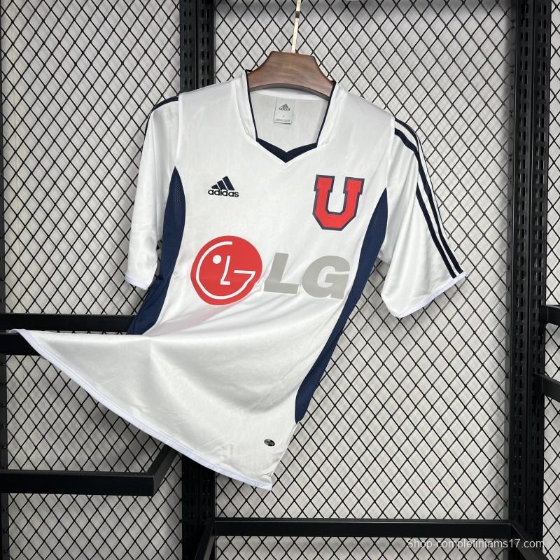 Retro 02/03 Universidad De Chile  Away White Jersey