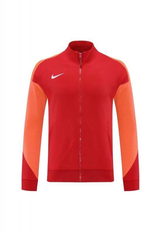 24/25 Nike Orange/Red Full Zipper Jacket +Long Pants