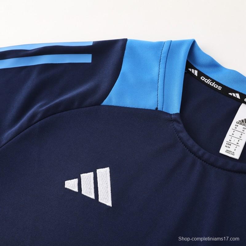 24/25 Adidas Navy Short Sleeve Jersey+Shorts