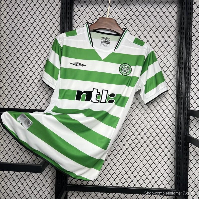 Retro 99/00 Celtic Home Jersey