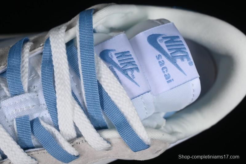 Nike Sacai VaporWaffle 3.0 Deconstructed Sneakers with Overlapping Swoosh and Double Tongue - DD1875-101