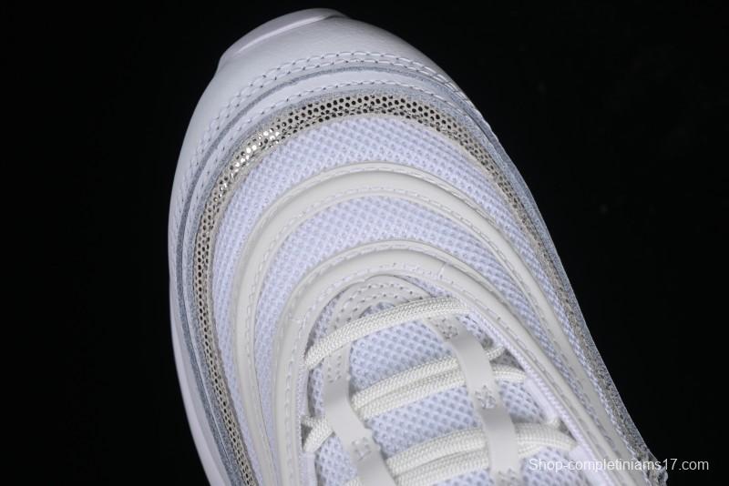 Nike Air Max 97 Retro Running Shoes with Full-Sole Air Cushion - FQ8889-100