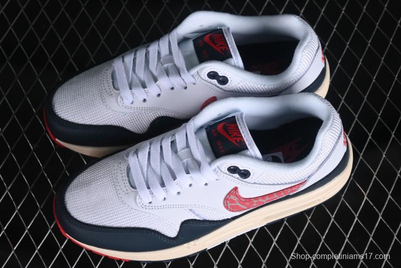 Nike Air Max 1 Premium Retro Running Shoes with Half-Sole Air Cushion - DH1348-146
