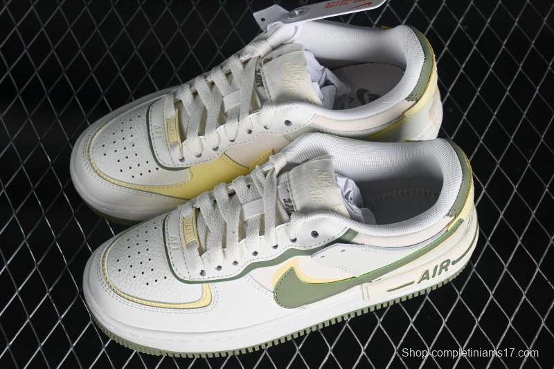 Nike Air Force 1 Shadow Low-Top Sneakers with Lightweight EVA Midsole and Anti-Slip RB Rubber Outsole - FN6335-101