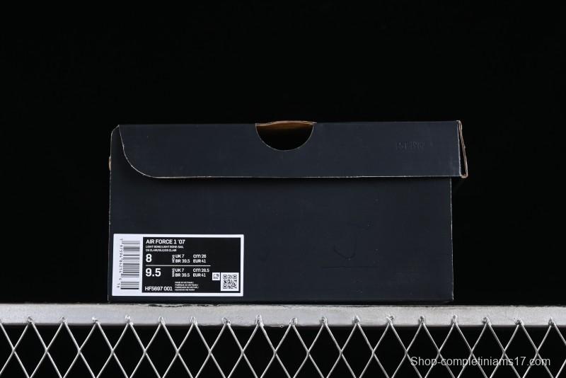 Nike Air Force 1 '07 Low Casual Sneakers with Full-Length Air Cushion - HF5697-001