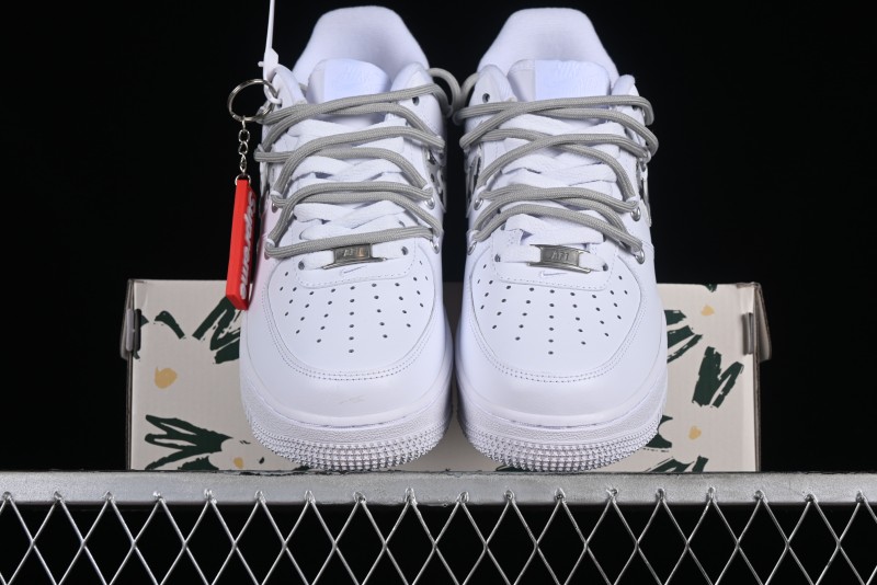 Nike Supreme x Air Force 1'07 Low "Box Logo" Camouflage Print Casual Sneakers - UP1658-595