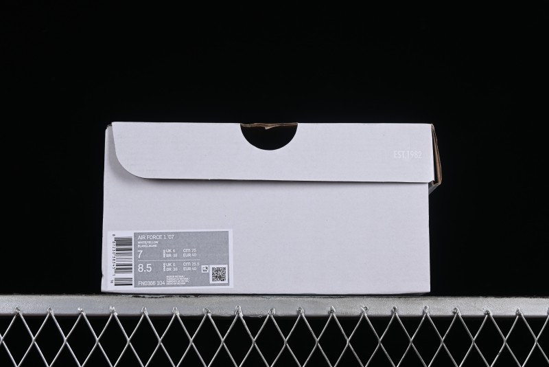 Nike Air Force 1 '07 Low Custom Official Hot-Sale Anime Theme Gradient Yellow Swoosh Casual Sneakers - FN0366-104