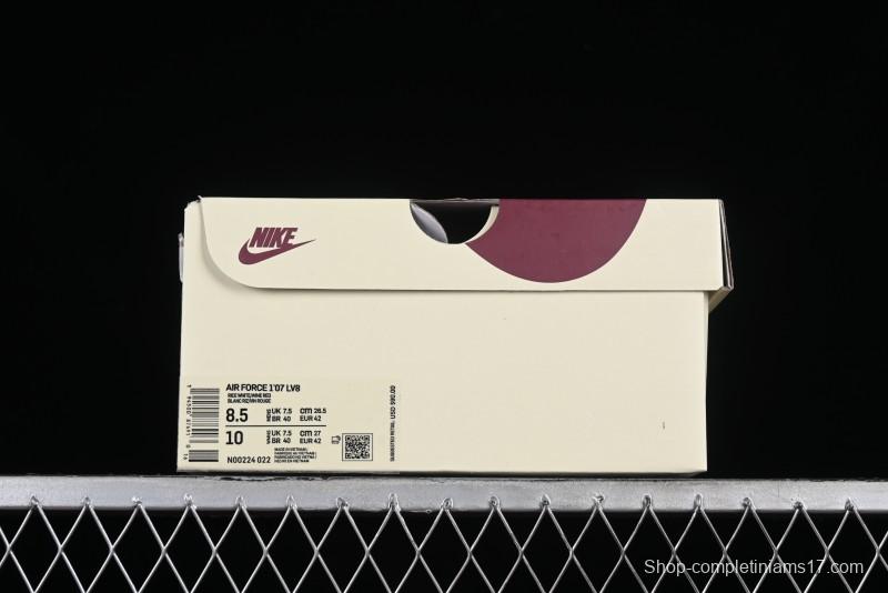 Nike Nocta x Nike Air Force 1 '07 Low Casual Sneakers with 3M Reflective Details and Full-Length Air Cushion - NO0224-022