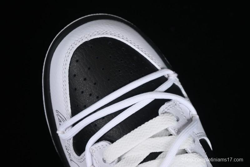 Nike Dunk Low Reverse Panda Graffiti Color SB Lace-Up Low-Top Casual Skate Shoes - FD9064-011