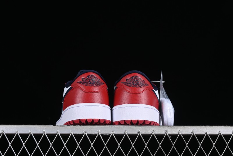 Nike Air Jordan 1 Low Golf Shoes Black Toe - DD9315-113