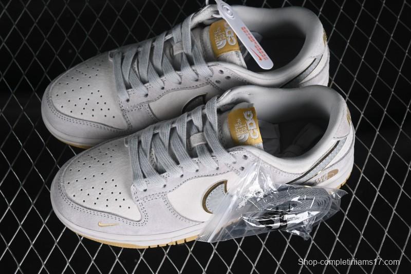 Nike Dunk Low The North Face CDG Collaboration - Gold SB Low Top Skate Shoes - DQ1098-337