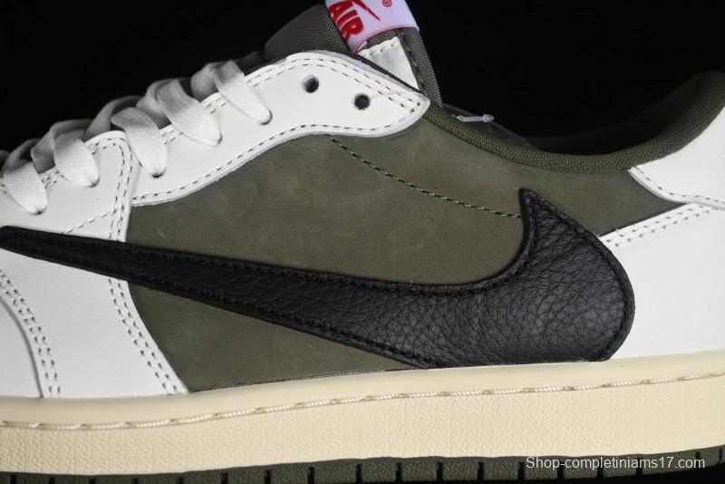 Nike Travis Scott x Air Jordan 1 Low OG Retro Sneakers DM7866-200