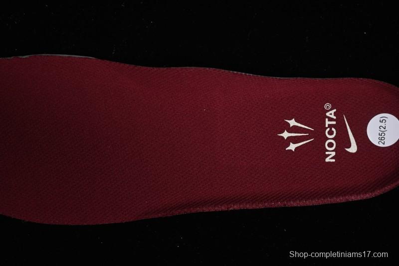 Nike Nocta x Nike Air Force 1 '07 Low Casual Sneakers with 3M Reflective Details and Full-Length Air Cushion - NO0224-022