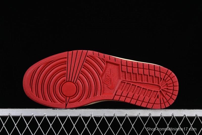 Nike Trophy Room x Jordan 1 Low OG "Away" Casual Sneakers - FN0432-100