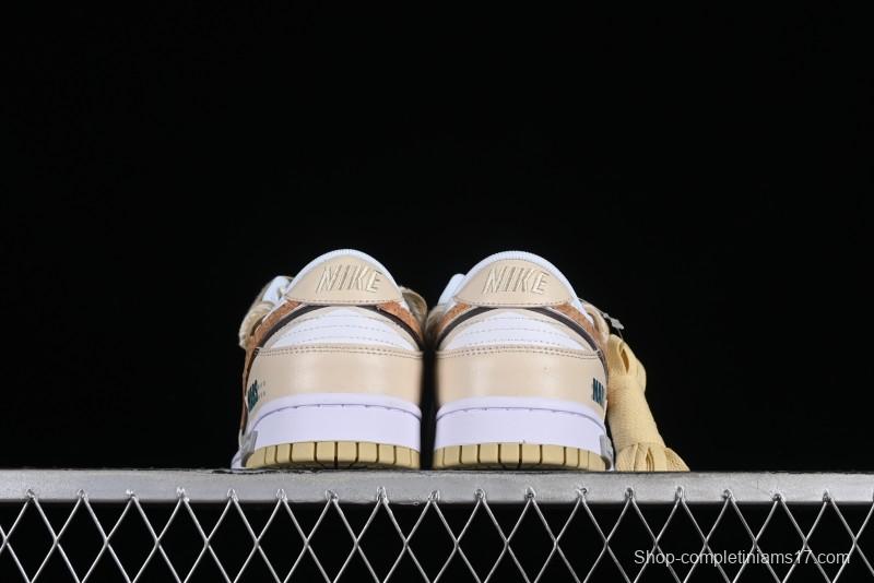 Nike Dunk Low Panda Prank Universe Exploration - Star Exploration Mocha SB Strap Low-top Casual Skate Shoes - DV0833-100