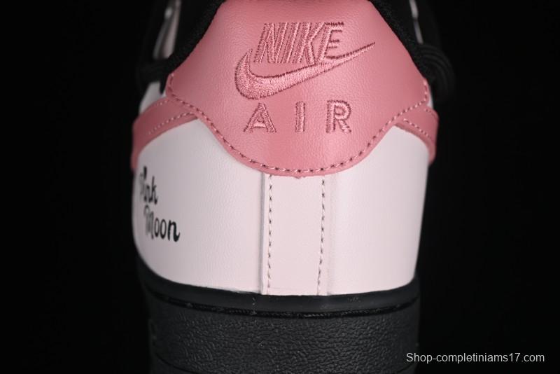 Nike Air Force 1 '07 Low Custom Anime Theme Black Sugar Heart Casual Sneakers with Lace-Up - ZH0316-012