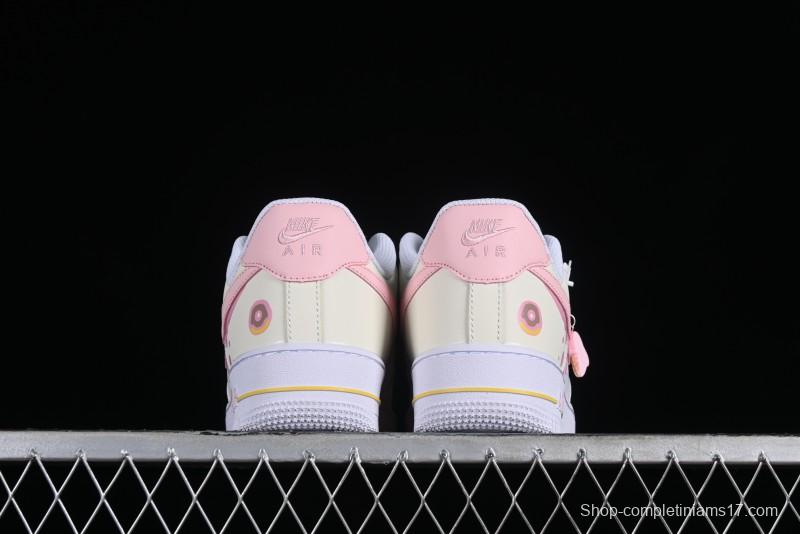 Nike Air Force 1 '07 Low Macaron Sauce Casual Sneakers - DV2920-123