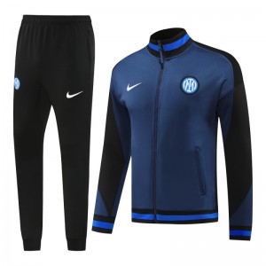 24/25 Inter Milan Navy Full Zipper Jacket +Long Pants