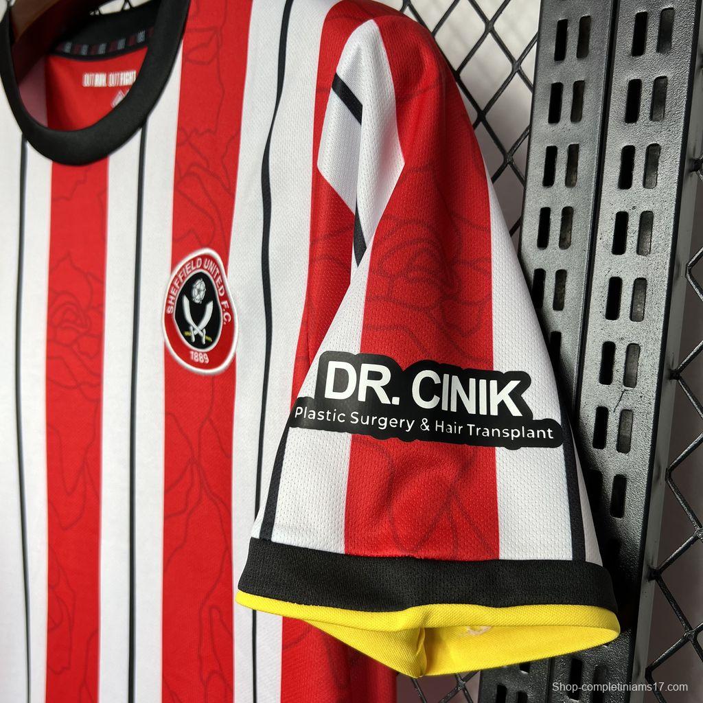 2024/25 Sheffield United F.C. Home Jersey