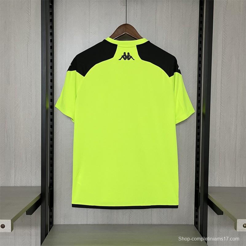 24/25 Vasco Da Gama Training Jersey Fluorescent Green Jersey