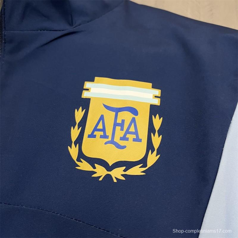 2024 Argentina Blue Windbreaker