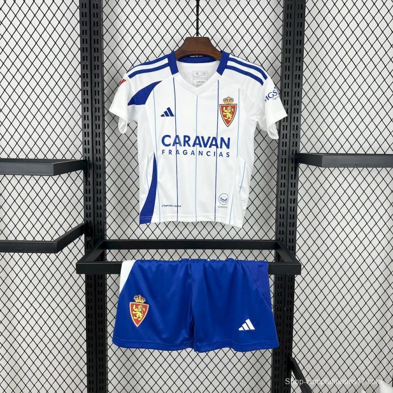 2425 Kids Real Zaragoza Home 16-28 Jersey