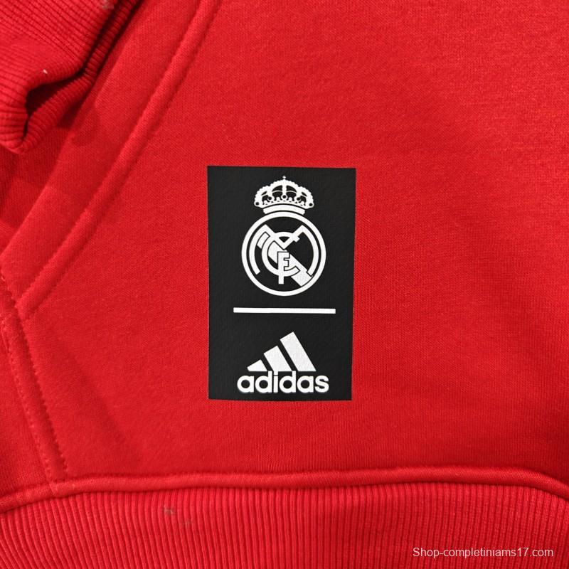 24/25 Real Madrid RMCF Beige/Grey/White/Navy/Black Hoodie