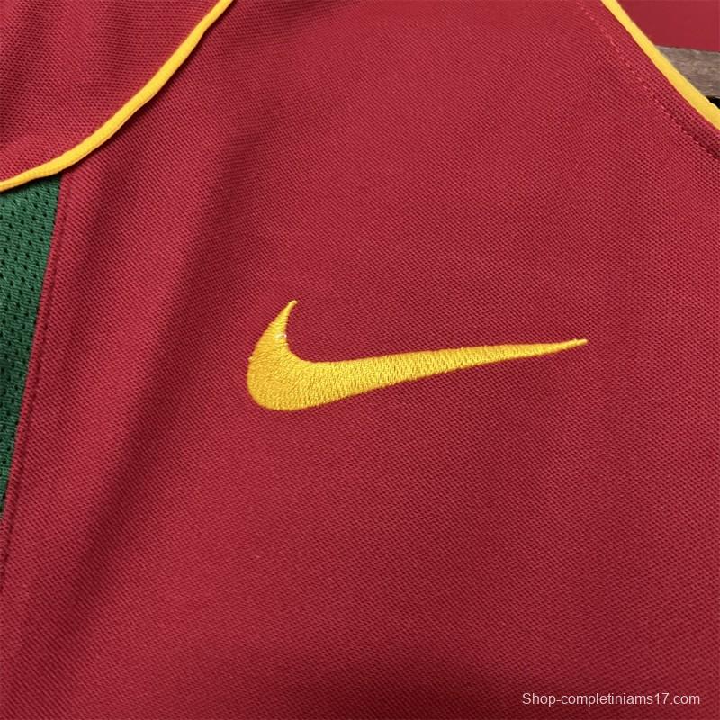 2002 Retro Portugal Home Jersey