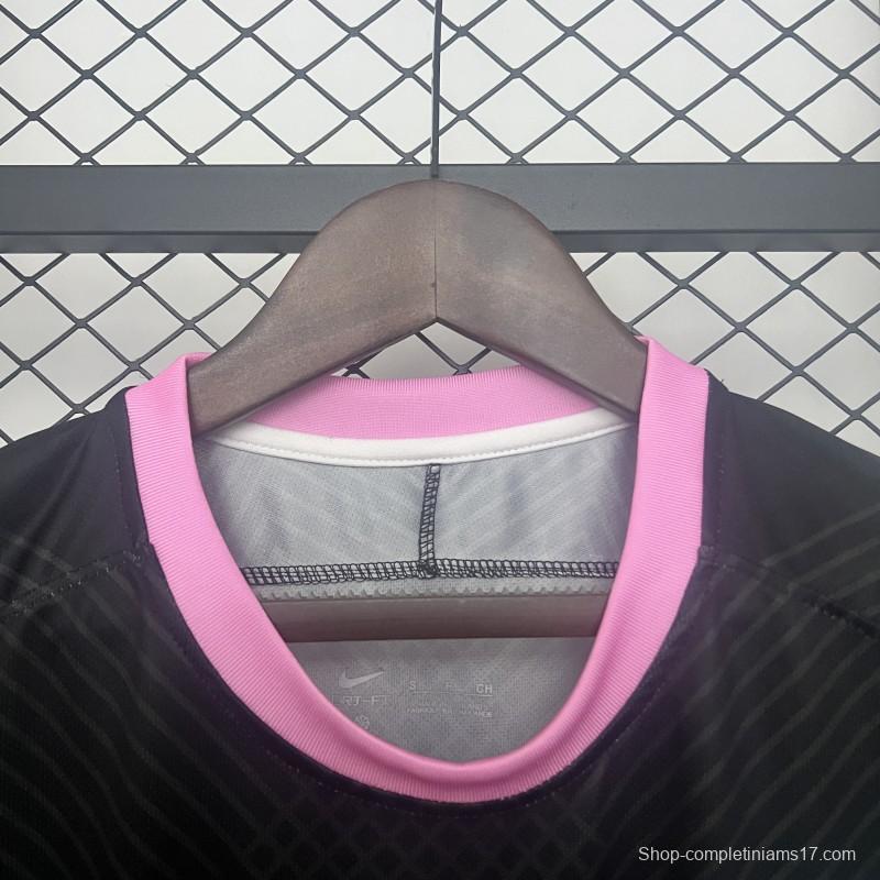 24/25 Inter Milan Black With Pink Snake Jersey