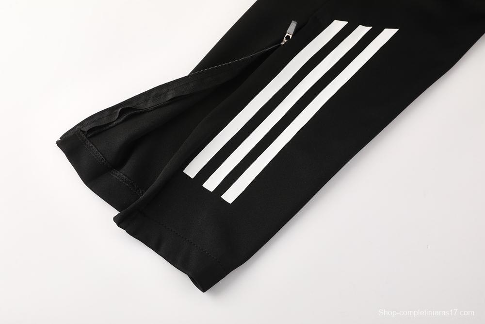 2024 Adidas Blue Half Zipper Jacket+Long Pants