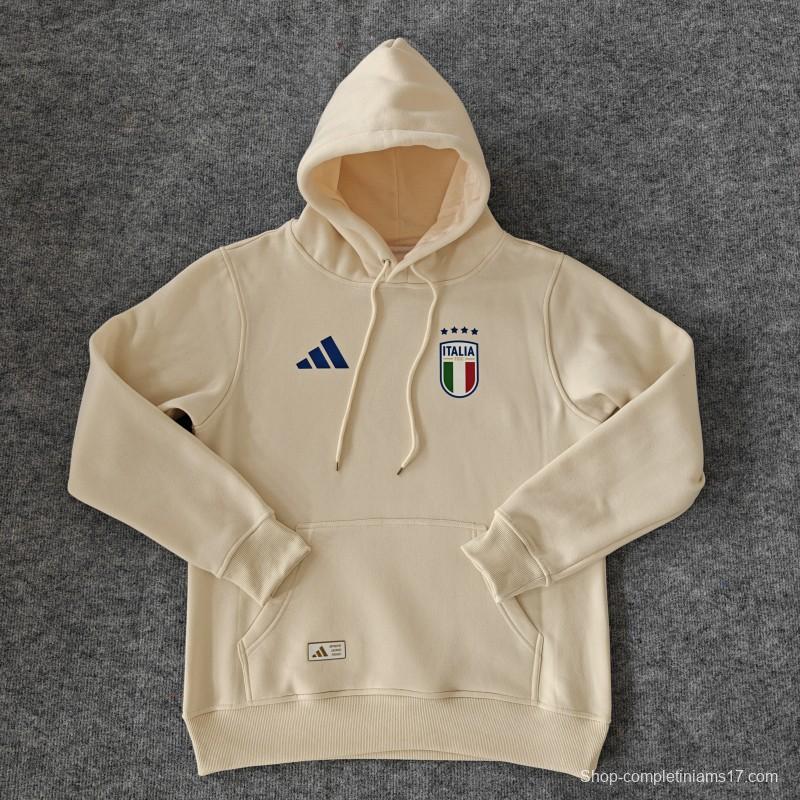 2024 Italy Navy/Red/Black/Beige/Grey Hoodie WIth Black Badge