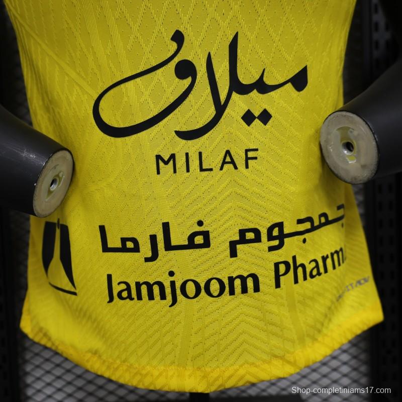 Player Version 25/26 Al-Ittihad Home Jersey