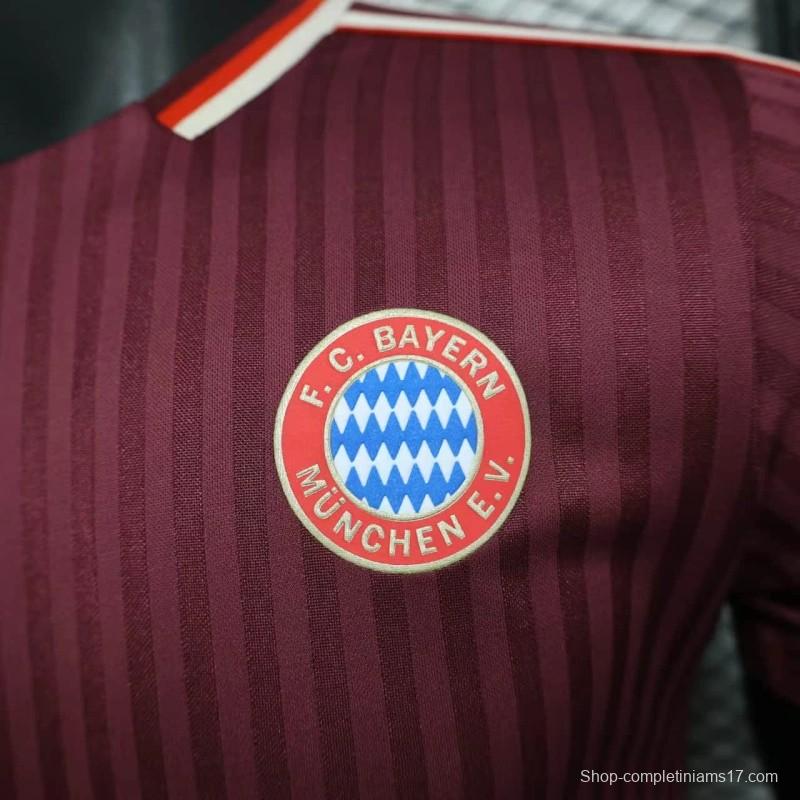25/26 Player Version Bayern Munich Adidas Original Special Edition Jersey