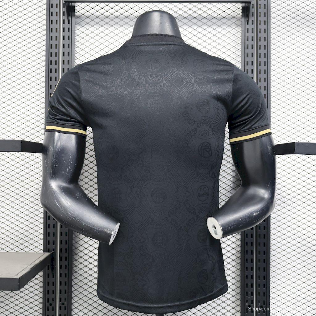 2024/25 Player Version Bayern Munich 125 Anniversary Black Jersey