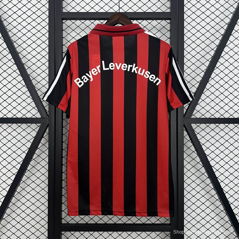 01/02 Retro Bayer Leverkusen Home Jersey