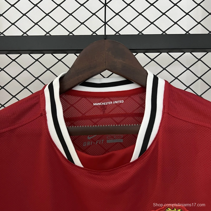 11/12 Retro Manchester United Home Jersey