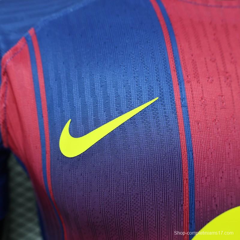 Player Version 25/26 Barcelona Home Jersey