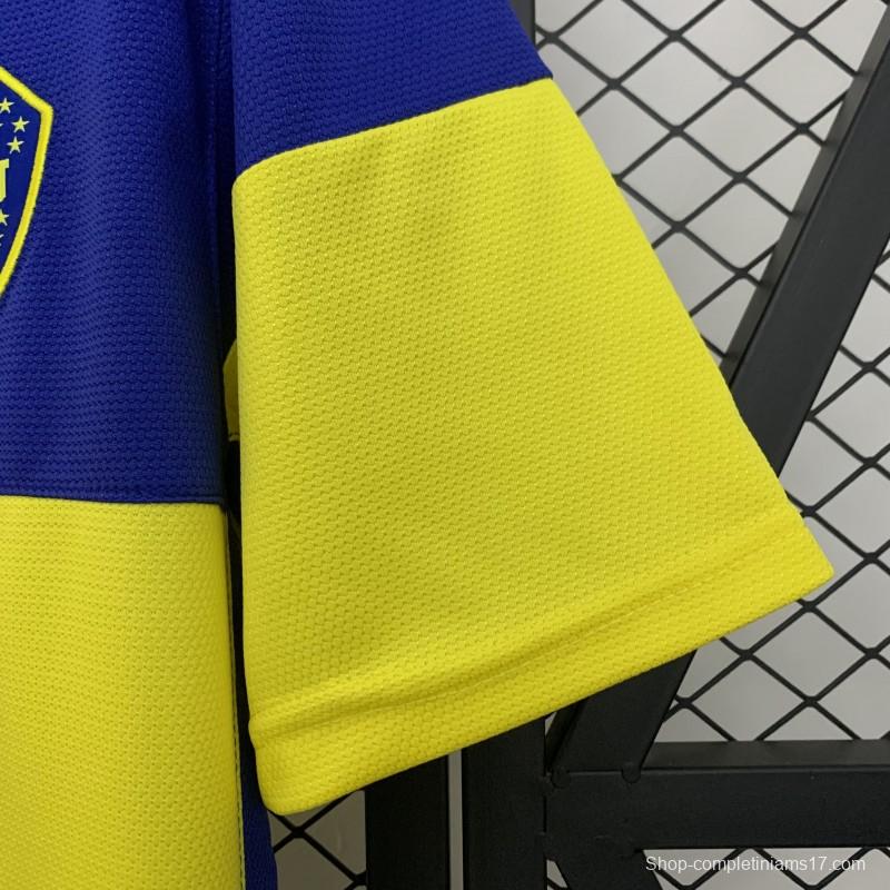 11/12 Retro Boca Juniors Home Jersey