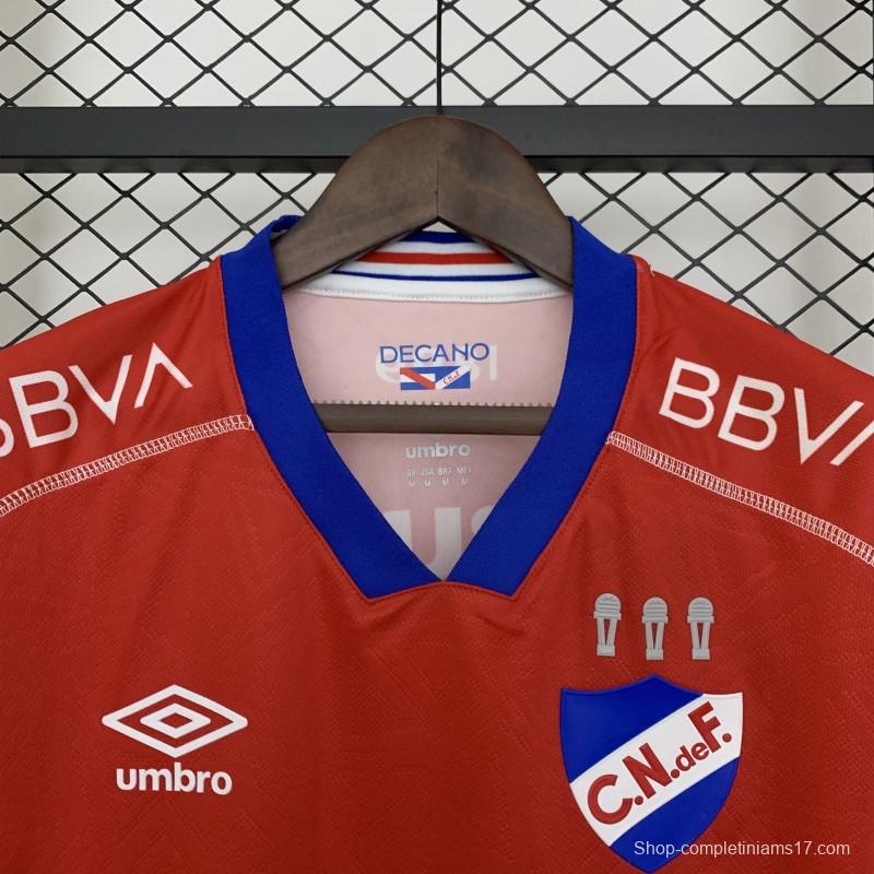 25/26 Uruguayan  Atlético Nacional Red Jersey