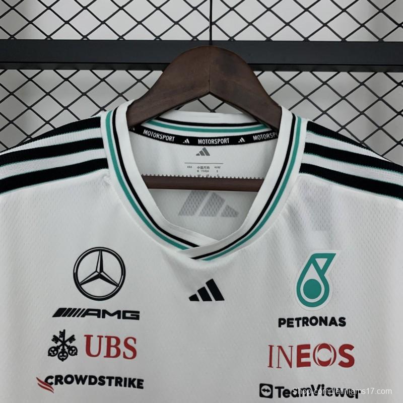 2025 F1 Formula AMG White T-Shirt
