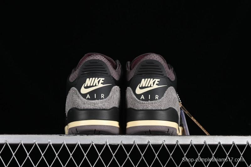 Nike A Ma Maniere x Air Jordan 3 Retro Black Sneakers - FZ4811-001