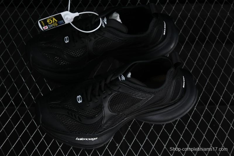 Balenciaga Circuit Lightweight Distressed Print Round Toe Fashion Casual Shoes - WFLGY1000