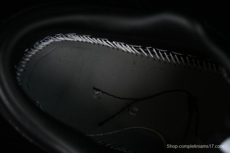 Nike Air Jordan 1 Low "Black Croc" Casual Sneakers with Crocodile-Embossed Leather - HJ7743-010