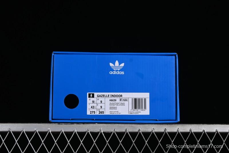 Adidas Originals Gazelle Indoor Retro Casual Anti-Slip Wear-Resistant Low-Top Sneakers - H06259