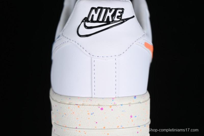 Nike Air Force 1 '07 Low Casual Sneakers with Full-Length Air Cushion - HF5721-111