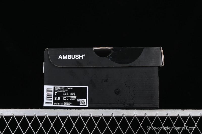 Nike Air Force 1 '07 Low Ambush Collaboration Casual Sneakers - DV3464-300
